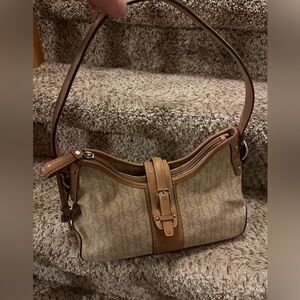 Leather/Fabric Fossil handbag
